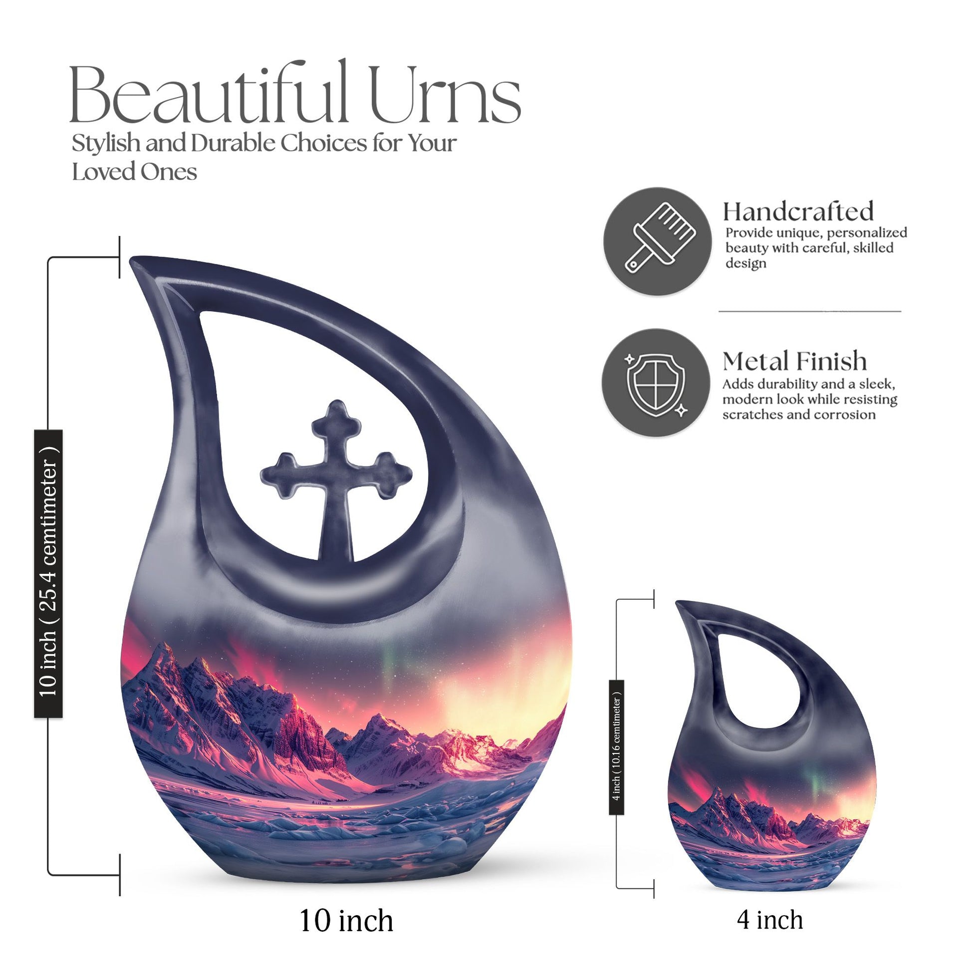 Aurora Urns For Ashes - Cremation Urns For Large Human Ashes Adult
