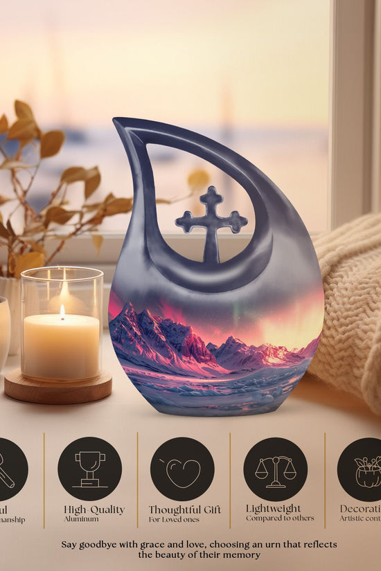 Aurora Urns For Ashes - Cremation Urns For Large Human Ashes Adult