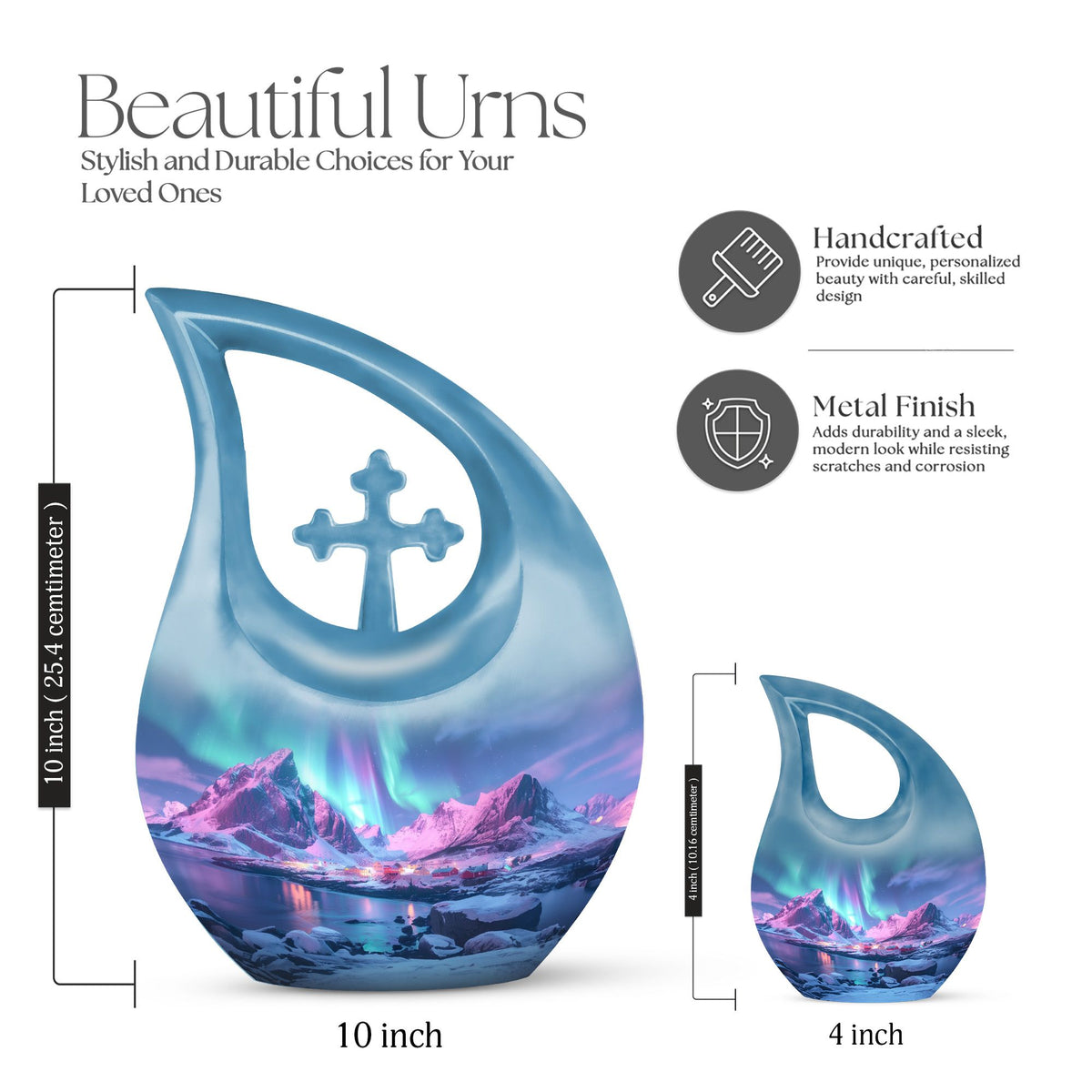 Aurora Urns For Ashes - Large Urn For Adult Ashes