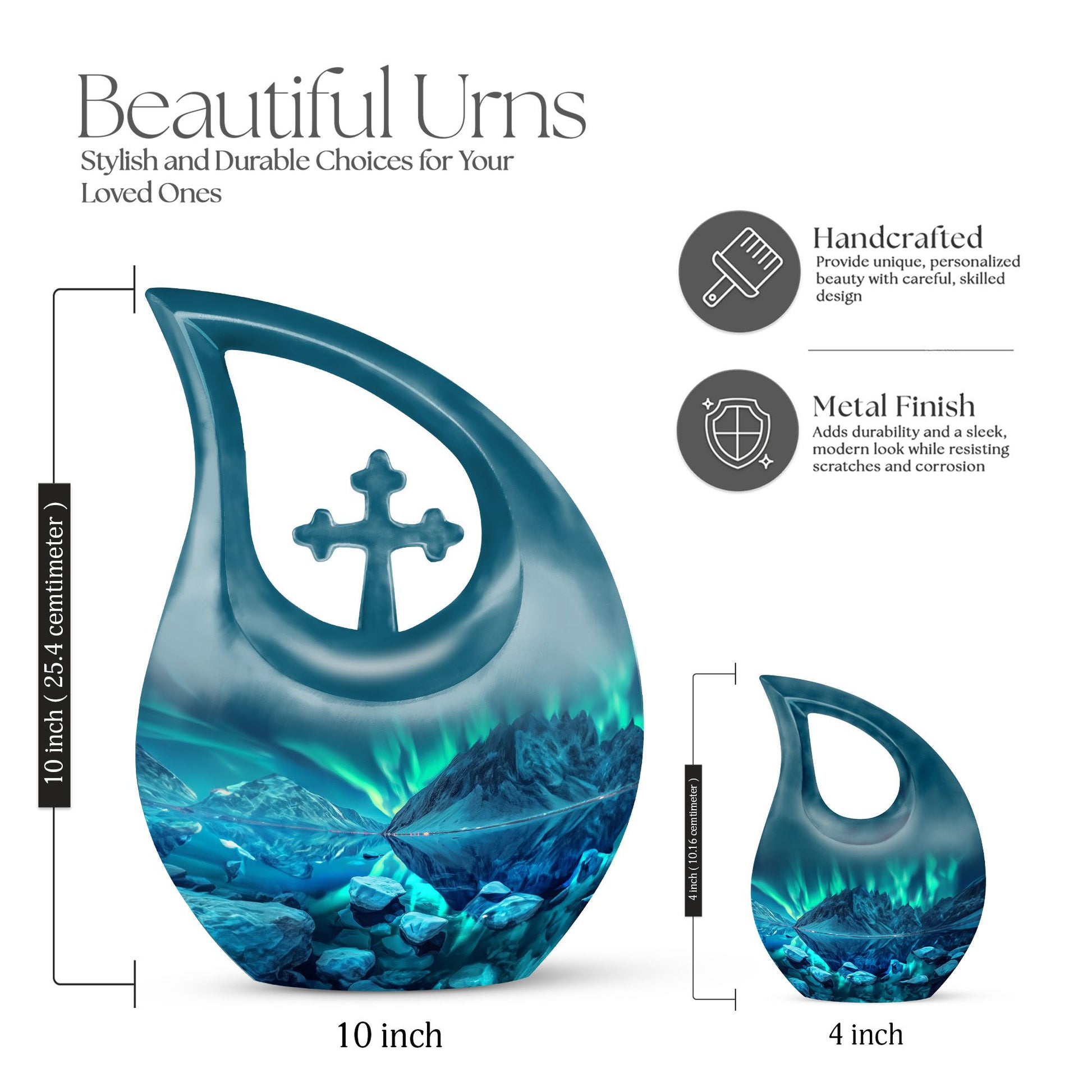 Aurora Urns For Ashes - Large Adult Urns For Human Ashes