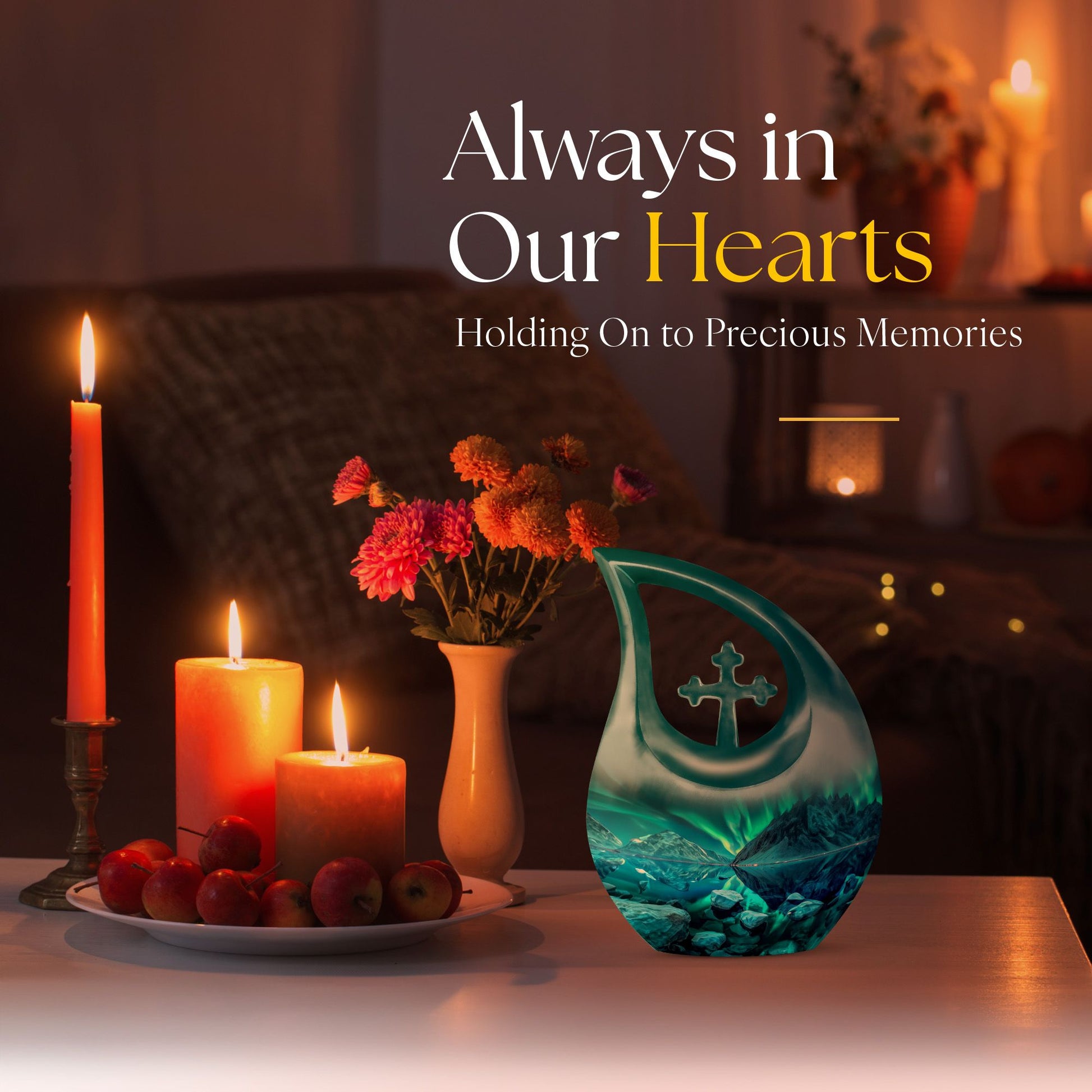 Aurora Urns For Ashes - Large Adult Urns For Human Ashes