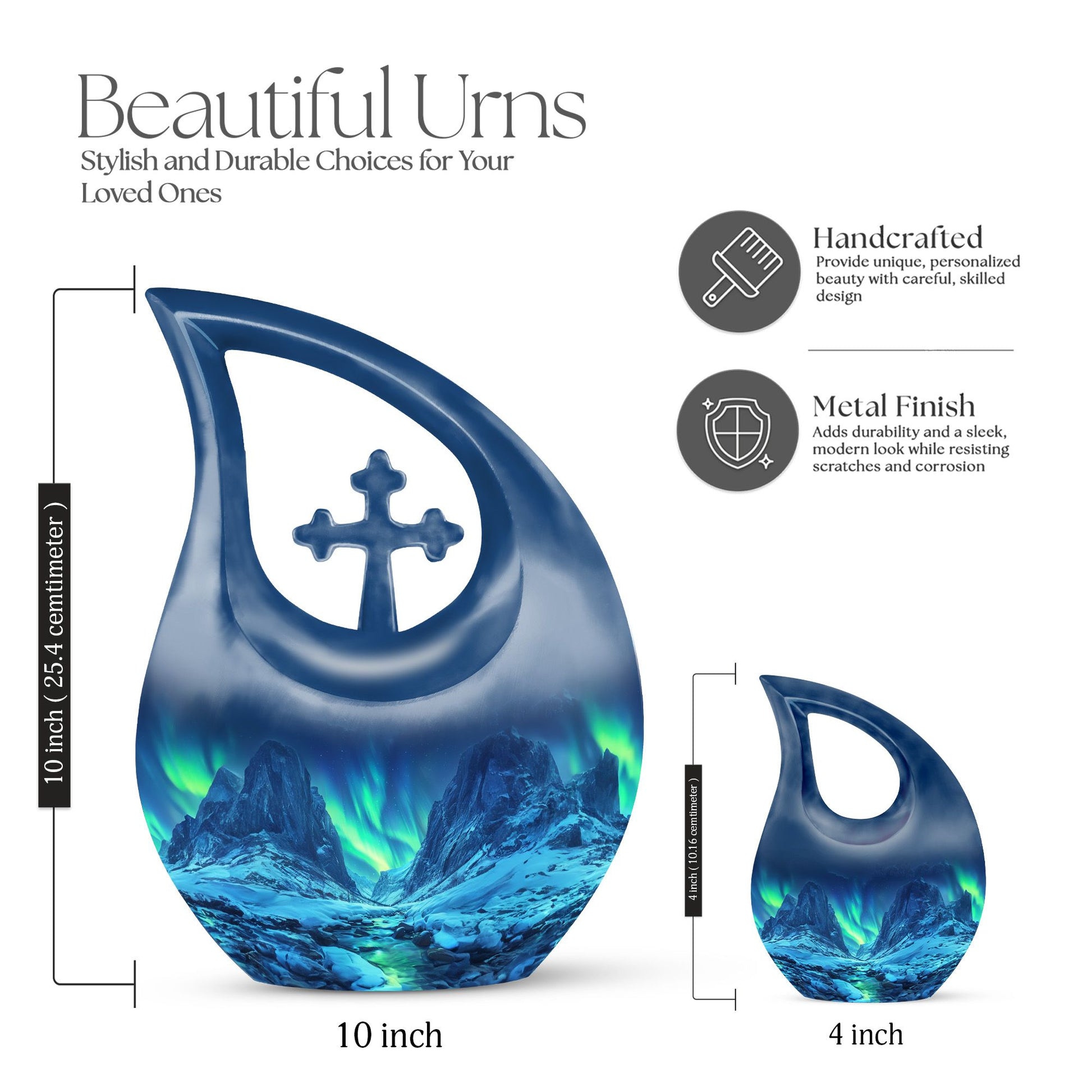 Aurora Urns For Ashes - Large Human Urns