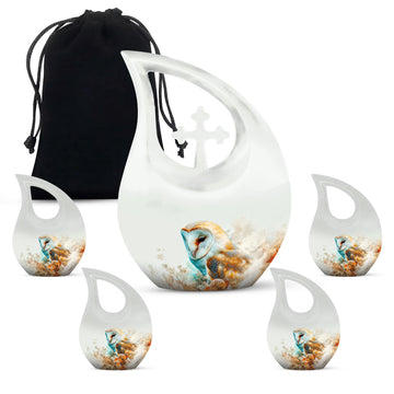Large Urn With 4 Keepsake