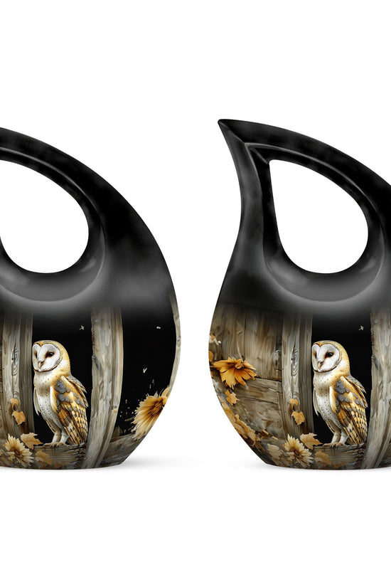 Barn Owl Urns For Ashes - Large Urns Human Ashes