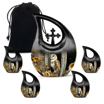 Large Urn With 4 Keepsake