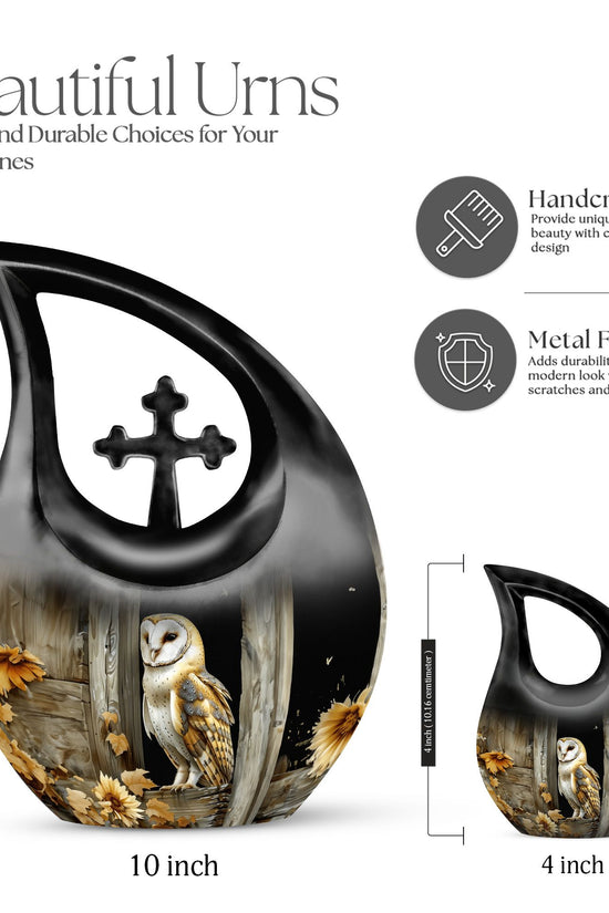 Barn Owl Urns For Ashes - Large Urns Human Ashes