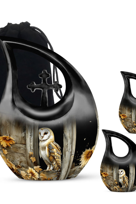 Barn Owl Urns For Ashes - Large Urns Human Ashes