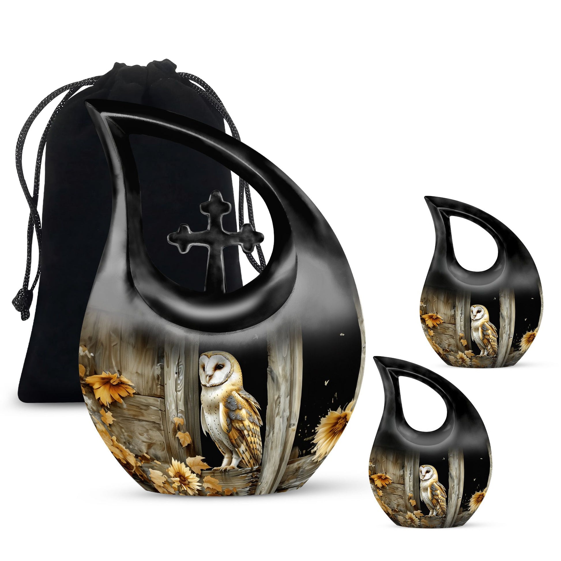 Barn Owl Urns For Ashes - Large Urns Human Ashes