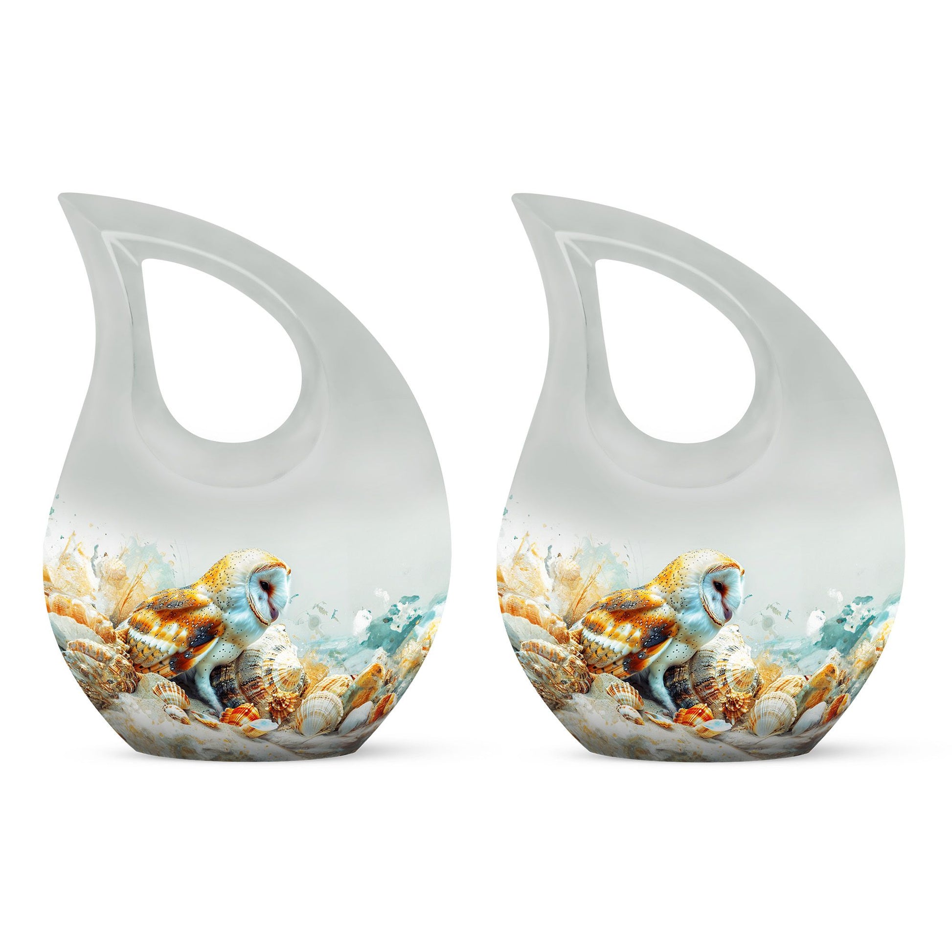 Barn Owl Urns For Ashes - Large Urn Mom