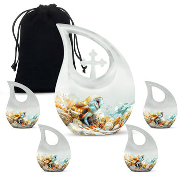 Large Urn With 4 Keepsake