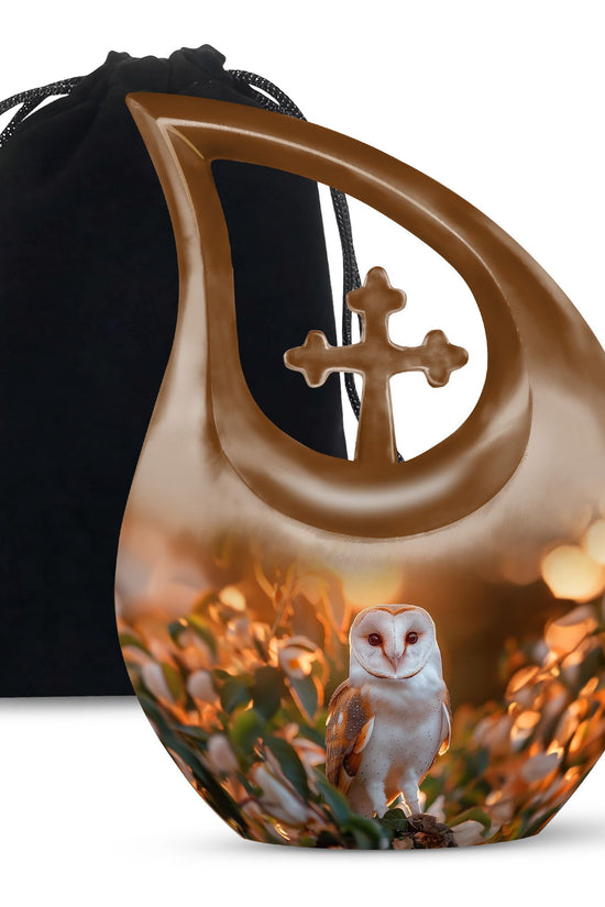 Barn Owl Urns For Ashes - Urn Mom Ashes Large