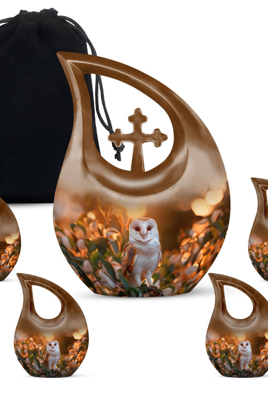 Barn Owl Urns For Ashes - Urn Mom Ashes Large