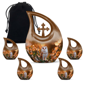 Large Urn With 4 Keepsake
