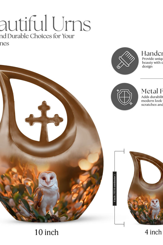 Barn Owl Urns For Ashes - Urn Mom Ashes Large