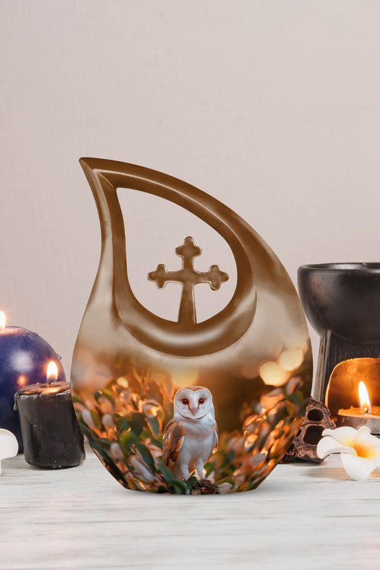 Barn Owl Urns For Ashes - Urn Mom Ashes Large
