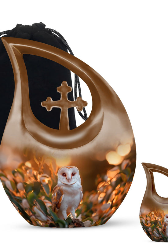Barn Owl Urns For Ashes - Urn Mom Ashes Large