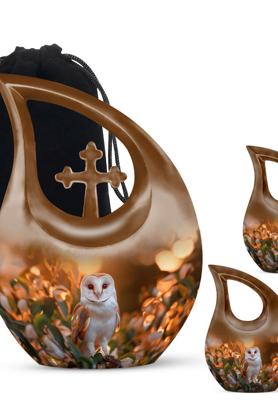 Barn Owl Urns For Ashes - Urn Mom Ashes Large