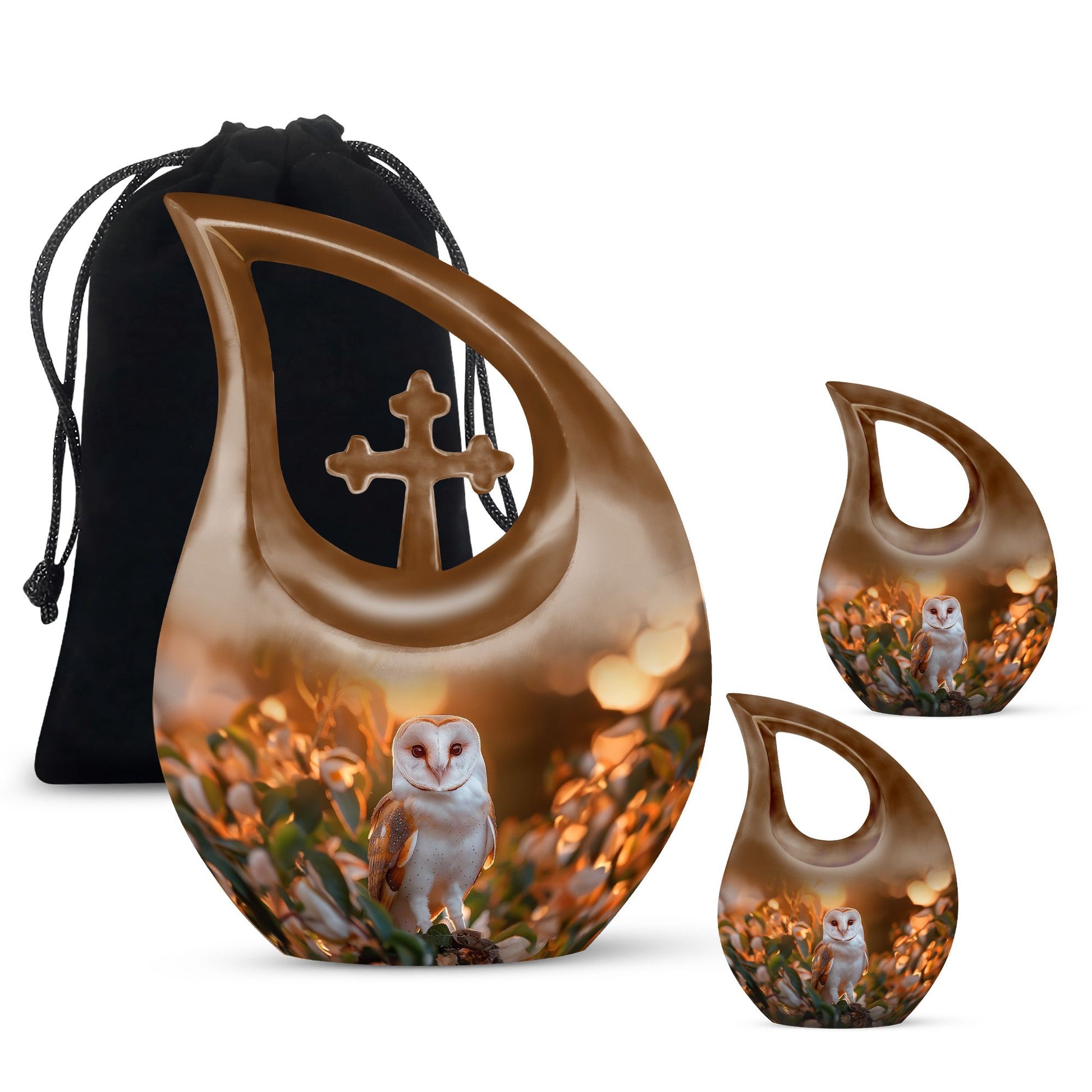 Barn Owl Urns For Ashes - Urn Mom Ashes Large