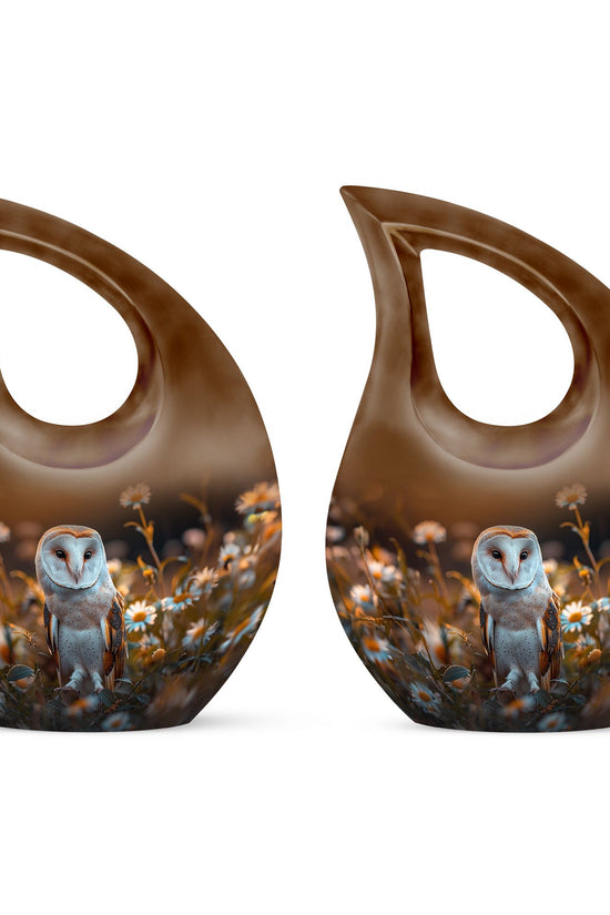 Barn Owl Urns For Ashes - Urn Large Adult