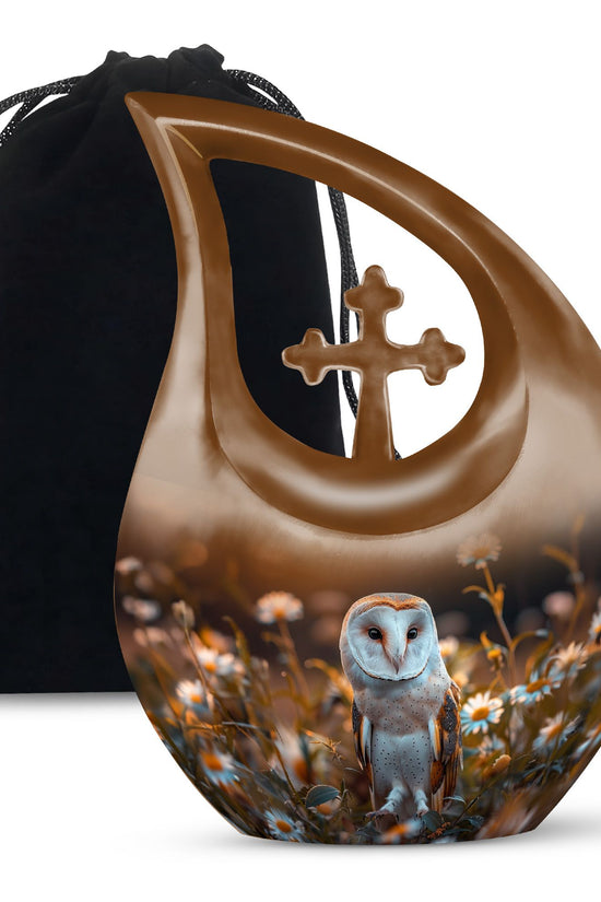 Barn Owl Urns For Ashes - Urn Large Adult