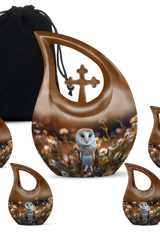 Barn Owl Urns For Ashes - Urn Large Adult