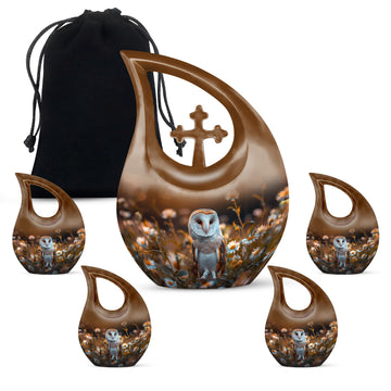 Large Urn With 4 Keepsake