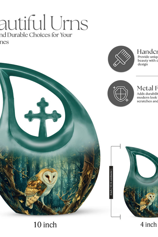 Barn Owl Urns For Ashes - Urn Human Ashes Large