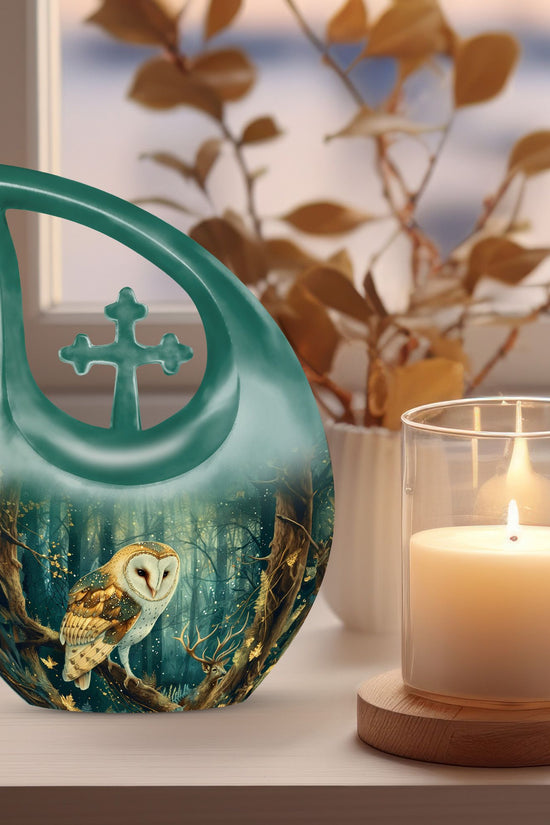 Barn Owl Urns For Ashes - Urn Human Ashes Large