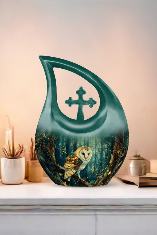 Barn Owl Urns For Ashes - Urn Human Ashes Large