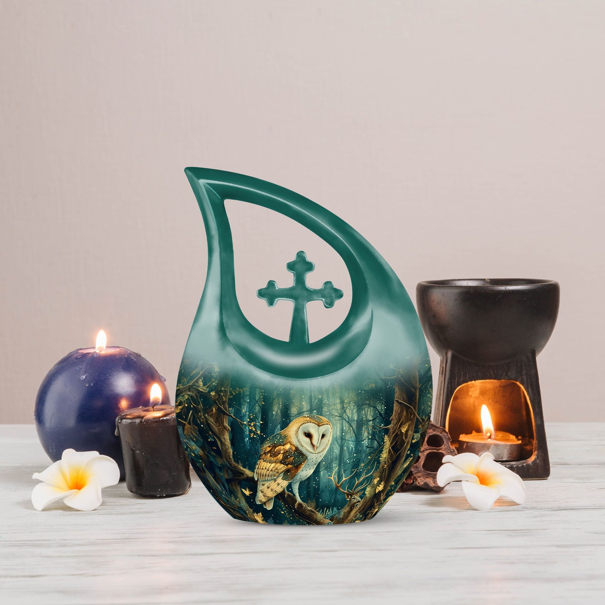 Barn Owl Urns For Ashes - Urn Human Ashes Large