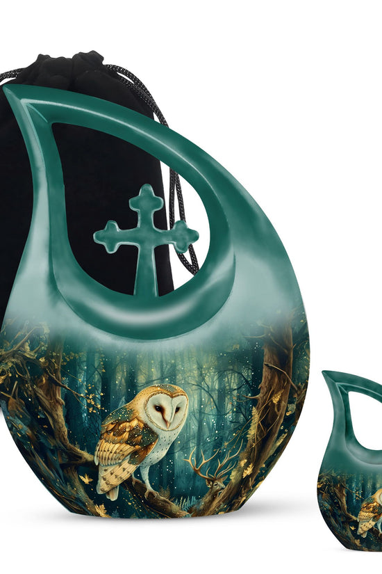 Barn Owl Urns For Ashes - Urn Human Ashes Large