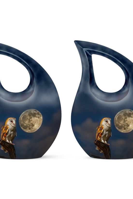 Barn Owl Urns For Ashes - Large Urn Human Ashes