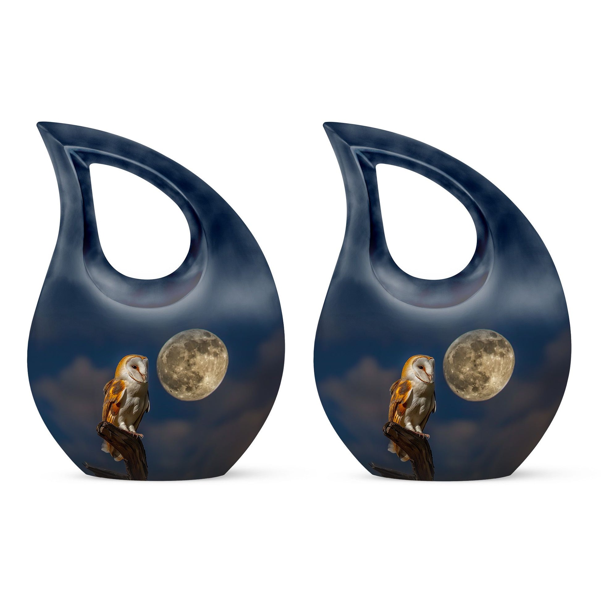 Barn Owl Urns For Ashes - Large Urn Human Ashes