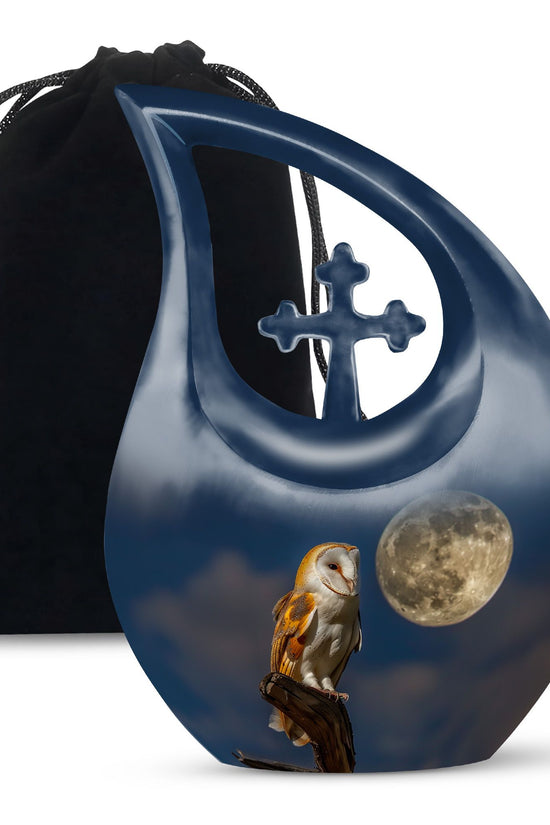Barn Owl Urns For Ashes - Large Urn Human Ashes