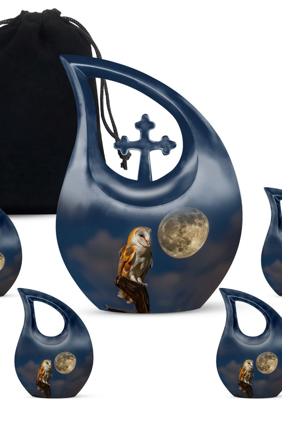 Barn Owl Urns For Ashes - Large Urn Human Ashes