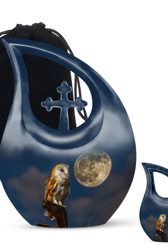 Barn Owl Urns For Ashes - Large Urn Human Ashes