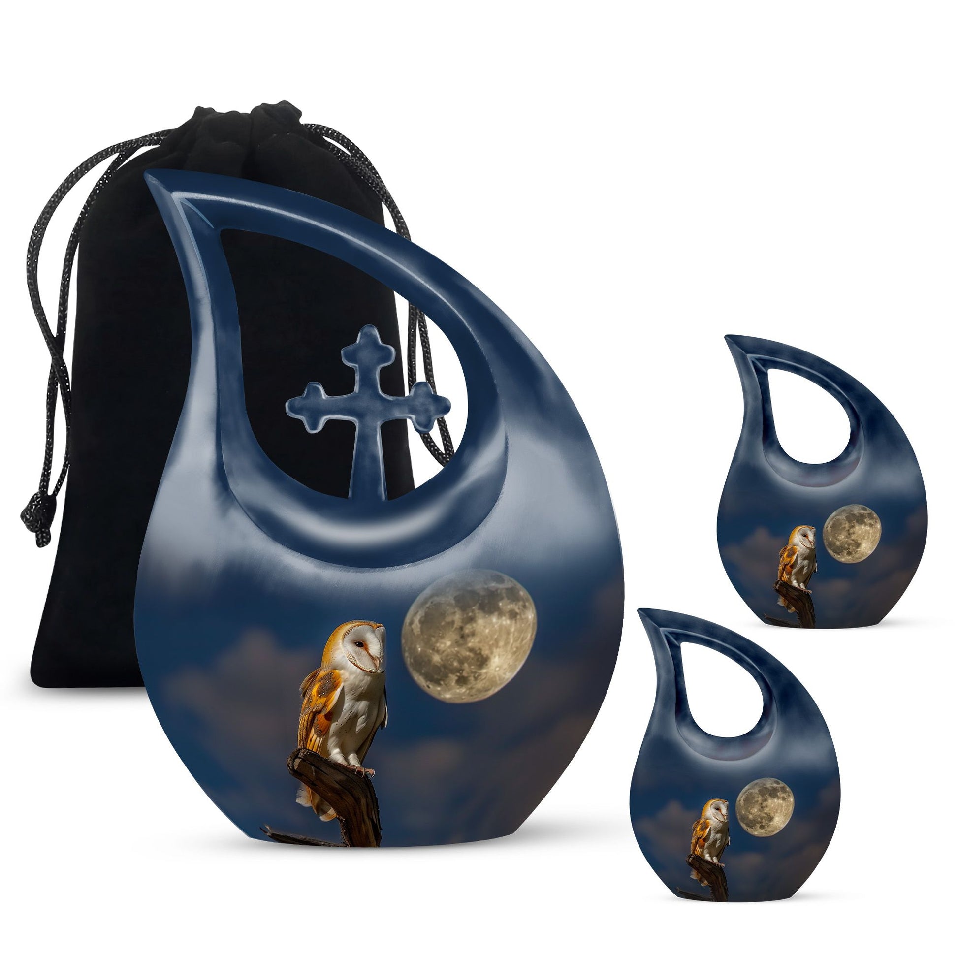 Barn Owl Urns For Ashes - Large Urn Human Ashes