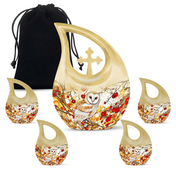 Large Urn With 4 Keepsake