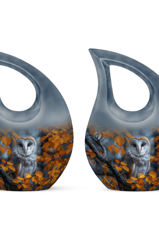 Barn Owl Urns For Ashes - Urn For Ashes For Women