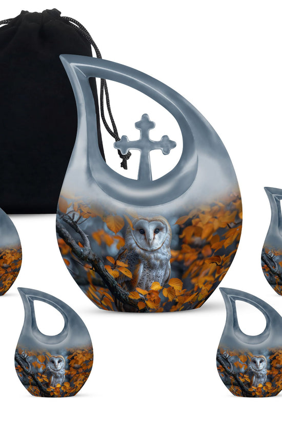 Barn Owl Urns For Ashes - Urn For Ashes For Women