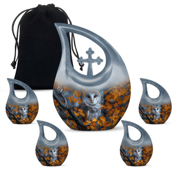 Large Urn With 4 Keepsake