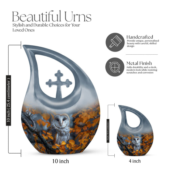 Barn Owl Urns For Ashes - Urn For Ashes For Women