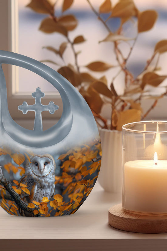 Barn Owl Urns For Ashes - Urn For Ashes For Women