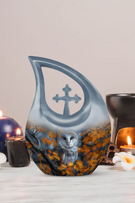 Barn Owl Urns For Ashes - Urn For Ashes For Women
