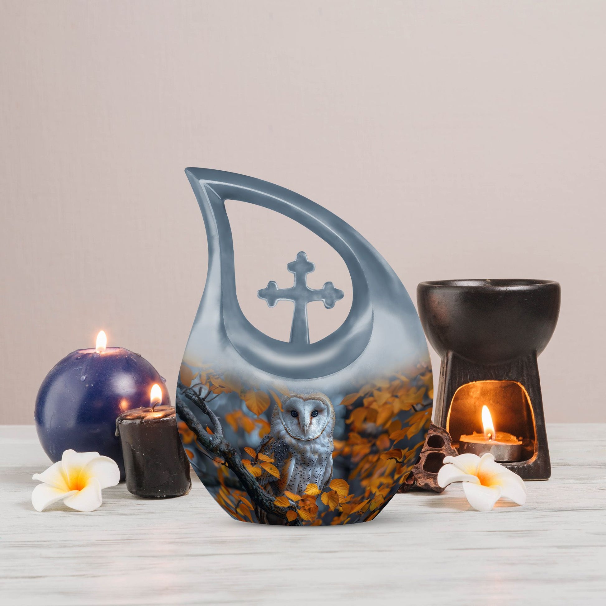 Barn Owl Urns For Ashes - Urn For Ashes For Women