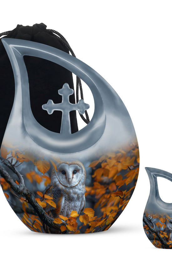 Barn Owl Urns For Ashes - Urn For Ashes For Women