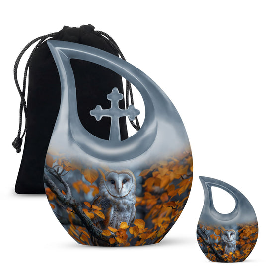 Barn Owl Urns For Ashes - Urn For Ashes For Women