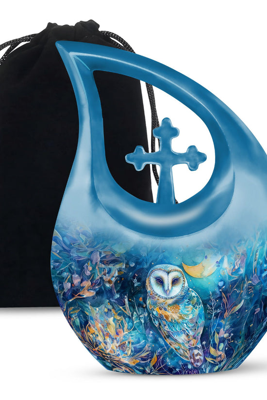 Barn Owl Urns For Ashes - Cremation Urns For Women