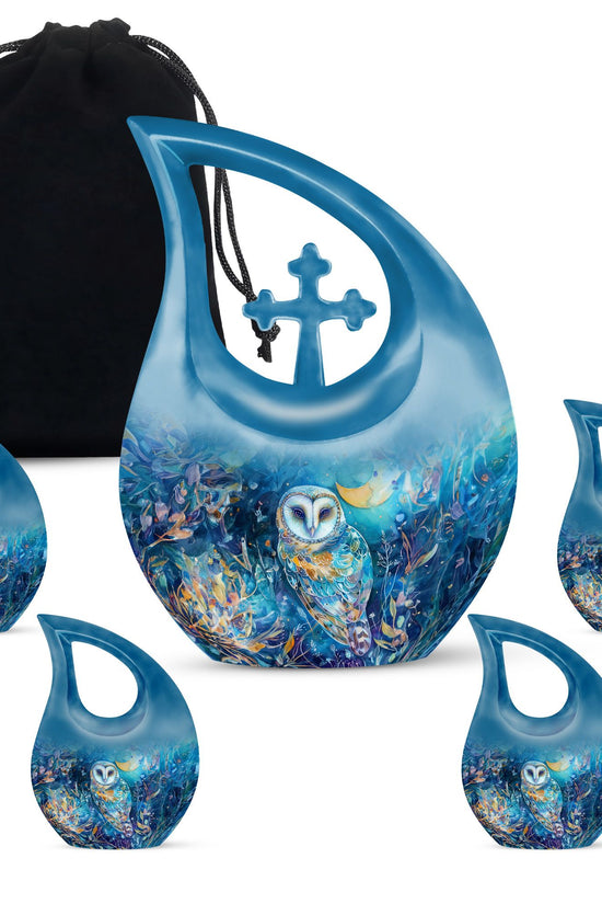 Barn Owl Urns For Ashes - Cremation Urns For Women