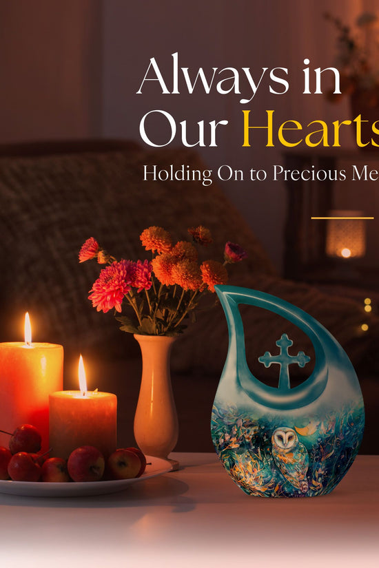 Barn Owl Urns For Ashes - Cremation Urns For Women